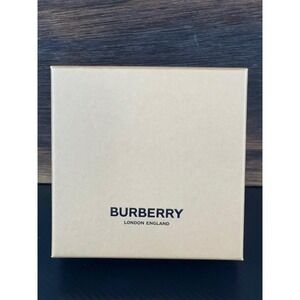 Burberry London England Tan empty  Box Dust Bag and Inserts Set Small Accessory